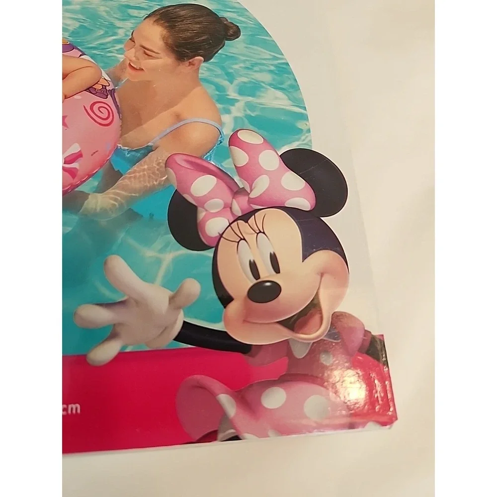 Minnie Mouse Disney Jr Baby/Toddler Pool Float Watercraft‎ Inflatable 6-18M NIB